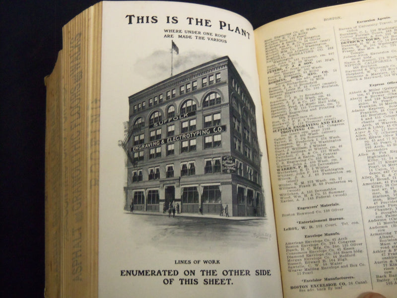 1903 MASSACHUSETTS YEAR BOOK AND BUSINESS DIRECTORY NO. 8 - KD 4502C