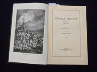 1938 PURPLE HEARTS HARDCOVER BOOK BY SAM H. ELLIOTT - KD 8733