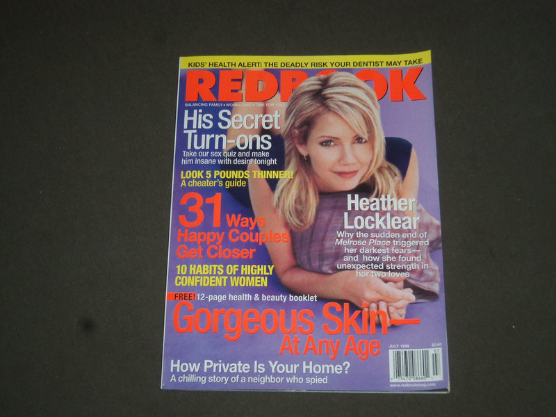 1999 JULY REDBOOK MAGAZINE - HEATHER LOCKLEAR COVER - SP 6026