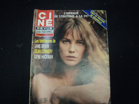 1981 SEPTEMBER 3 CINE REVUE FRENCH MAGAZINE - JANE BIRKIN COVER - E 24802