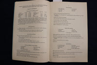 1942 MASS. DEPT OF HEALTH SERVING MEALS AT LOW COST SOFTCOVER BOOK - K 1355