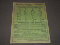 1930 SAMUEL MICHAUD ORNANS DEFENSE CONTRE L'INCENDIE FRENCH CATALOGUE - FR 501