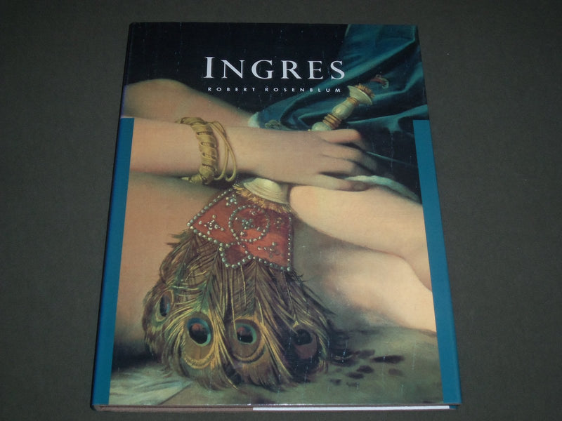 1990 JEAN-AUGUSTE DOMINIQUE INGRES BY ROBERT ROSENBLUM HARDCOVER BOOK - I 1319