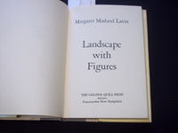 1961 LANDSCAPE WITH FIGURES HARDCOVER BOOK SIGNED BY MARGARET LAVIN - KD 7558