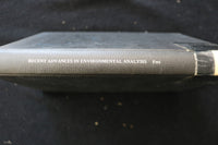 1979 RECENT ADVANCES IN ENVIRONMENTAL ANALYSIS BY R.W. FREI - HARDCOVER- KD 9786