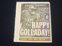 2021 MARCH 21 NEW YORK DAILY NEWS NEWSPAPER - LEAKED PRIVATE JAIL PHONE CALLS