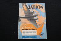 1939 MAY AVIATION MAGAZINE - SALUTE TO TRANS-CANADA COVER - SP 2616S