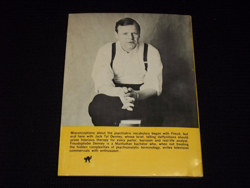 1959 FRACTURED FREUD SOFTCOVER BOOK BY JACK TYL DENNEY - J 7135