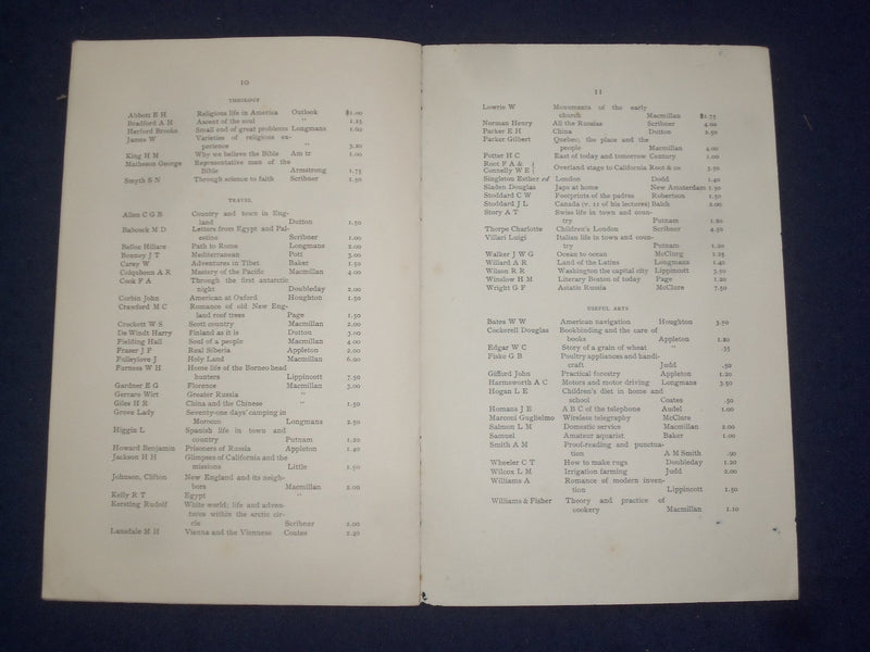 1902 CONNECTICUT PUBLIC LIBRARY DOCUMENT - BOOKS OF 1902 SOFTCOVER BOOK - J 9761
