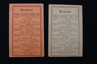 1920'S NIXON'S JUMBO MOVIE CARDS - LOT OF 2 - K 1969