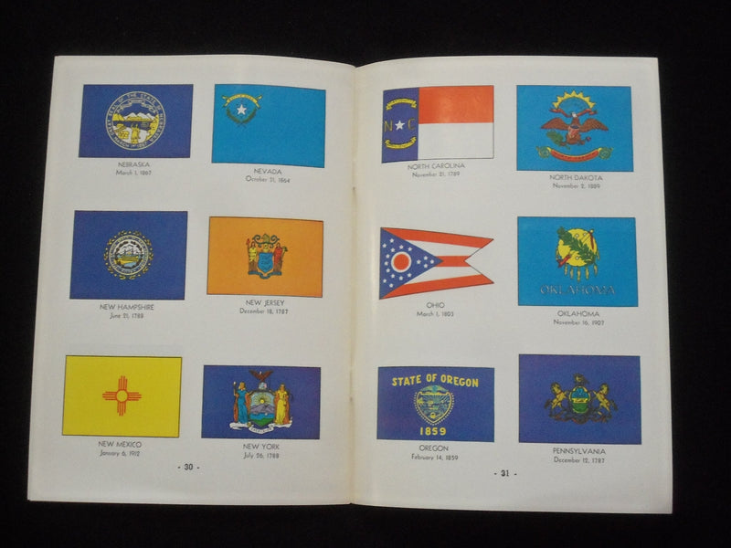 1970 OUR FLAG SOFTCOVER BOOK - HOUSE CONCURRENT RESOLUTION 407 DOCUMENT - J 9860