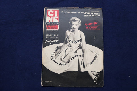 1953 JUNE 26 CINE REVUE MAGAZINE - DEBORAH KERR-MARLON BRANDO COVER - E 22000