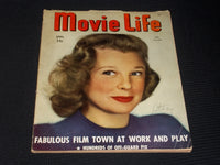 1948 APRIL MOVIE LIFE MAGAZINE - JUNE ALLYSON FRONT COVER - E 3018
