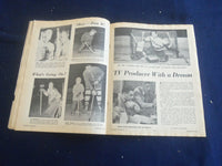 1960 FEBRUARY HOCKEY PICTORIAL MAGAZINE - VIC STASIUK COVER - ST 200J