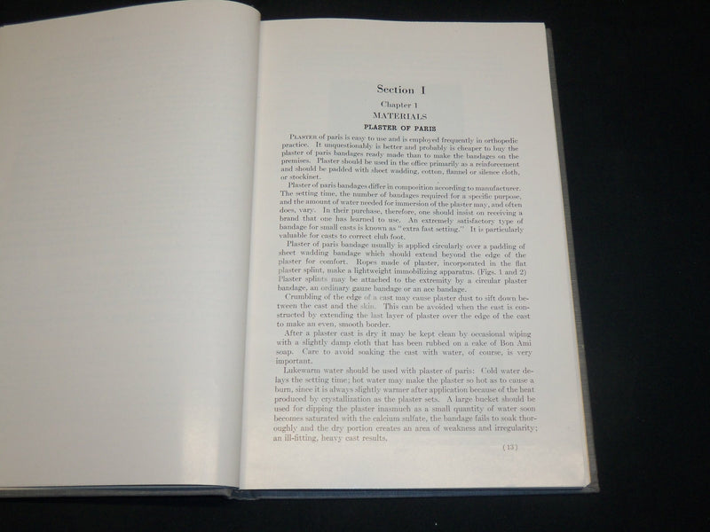 1953 OFFICE ORTHOPEDICS HARDCOVER BOOK BY LEWIS COZEN, M. D. - KD 2764Z