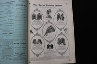 1875 THE COTTAGE HEARTH MAGAZINE - LOT OF 6 - K 2791