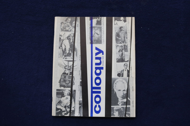 1969 OCTOBER COLLOQUY MAGAZINE - E 19250