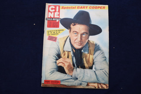 1961 MAY 26 CINE TELE-REVUE MAGAZINE - GARY COOPER COVER - E 22033