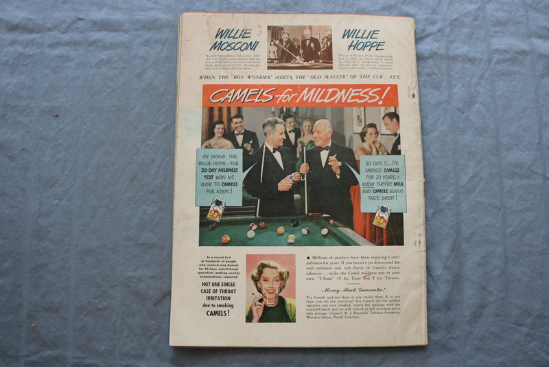 1949 APRIL OUTDOOR LIFE MAGAZINE - FISHERMAN WITH NET COVER - SP 6183C