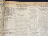 1920 JULY 15 NEW YORK TIMES - COX RETORTS TO HARDING ON LEAGUE - NT 9330