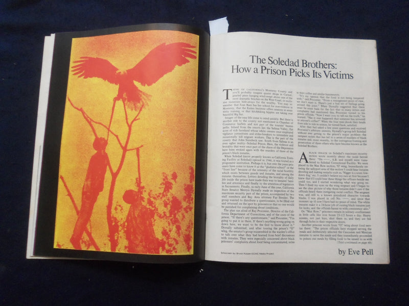 1970 AUGUST RAMPARTS MAGAZINE - RIPPING OFF MA BELL - SP 5746T