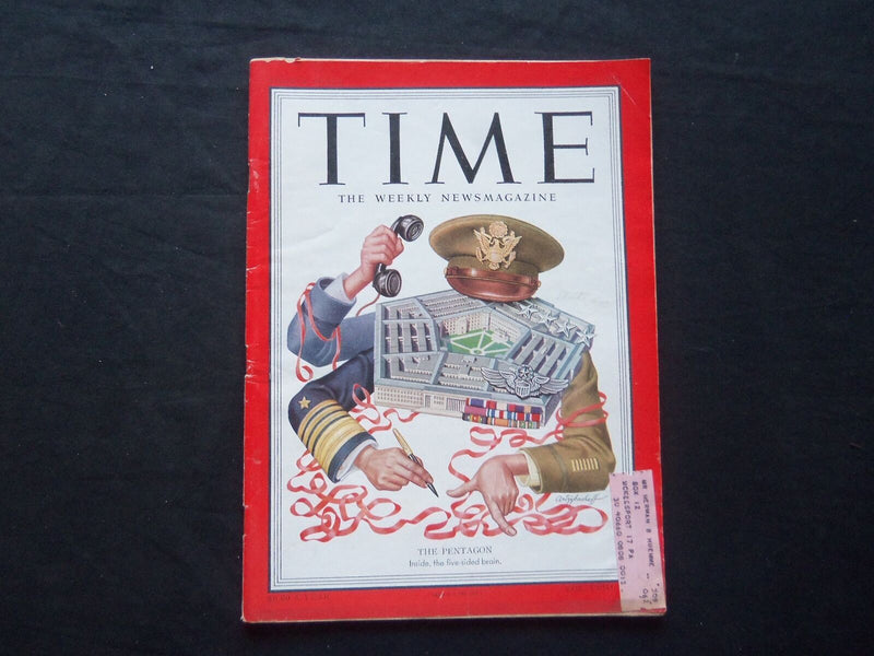 1951 JULY 2 TIME MAGAZINE - THE PENTAGON - T 1285