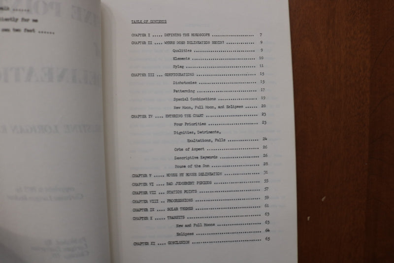 1975 FINE POINTS OF DELINEATION SOFTCOVER BOOK BY CHRISTINE REHTER - K 3163