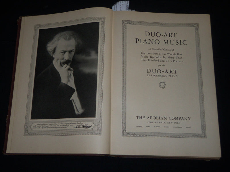 1947 DUO-ART PIANO MUSIC MAGAZINE BOUND VOLUME - AEOLIAN COMPANY - KD 5410