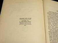1925 THE PUBLIC PAPERS OF WOODROW WILSON COLLEGE & STATE VOLUME 1 & 2 - KD 1434