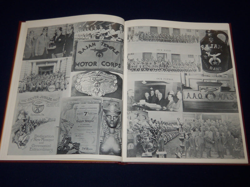 1977 RAJAH TEMPLE OFFICIAL DIVAN VOLUME - NICE PHOTOS - KD 3548