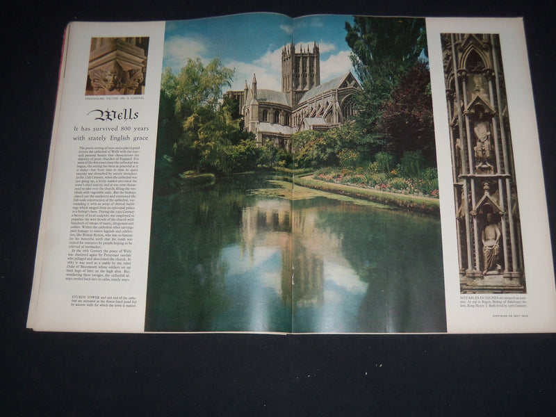 1953 DECEMBER 28 LIFE MAGAZINE - MADONNA AND CHILD IN ST. MARKS - L 884