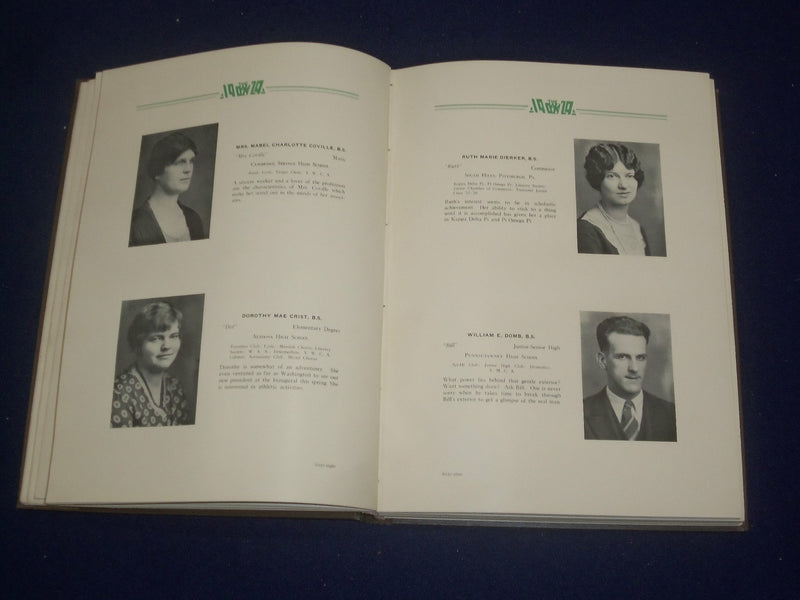 1929 THE OAK STATE TEACHERS COLLEGE YEARBOOK - INDIANA, PENNSYLVANIA - YB 2023