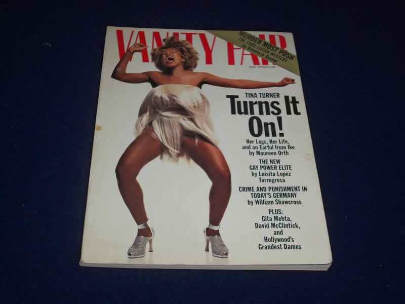 1993 MAY VANITY FAIR MAGAZINE - TINA TURNER - SP 4335