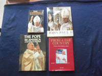 1979 POPE JOHN PAUL II HARDCOVER BOOKS - LOT OF 4 - KD 8187