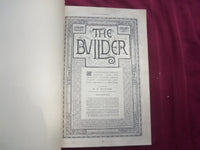 1901 JAN-DEC THE BUILDER U. K. MAGAZINE BOUND VOLUMES - 2 VOLS - FOLD OUTS - C 7