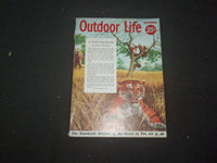 1955 NOVEMBER OUTDOOR LIFE MAGAZINE - A TIGER HAS KILLED - SP 1520X