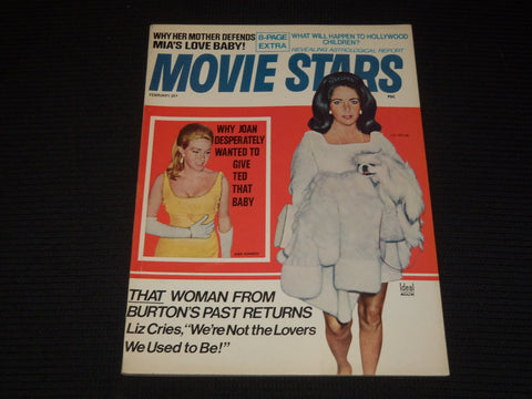 1970 FEBRUARY MOVIE STARS MAGAZINE - JOAN KENNEDY & TAYLOR COVER - E 16309