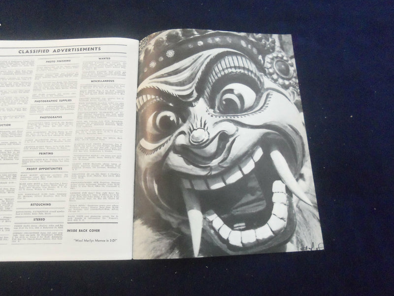 1953 DECEMBER ART PHOTOGRAPHY MAGAZINE - NICE PHOTOGRAPHS & STORIES - SP 7491N