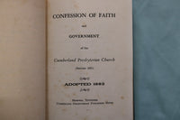 1951 CONFESSION OF FAITH - CUMBERLAND CHURCH HARDCOVER BOOK - K 3336