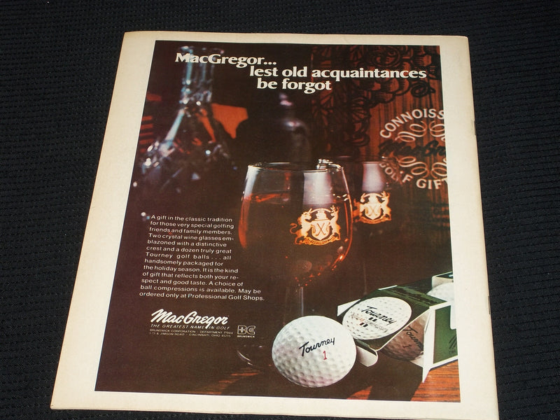 1973 DECEMBER 7 GOLF WORLD NEWSWEEKLY MAGAZINE - JACK NICKLAUS - E 6149