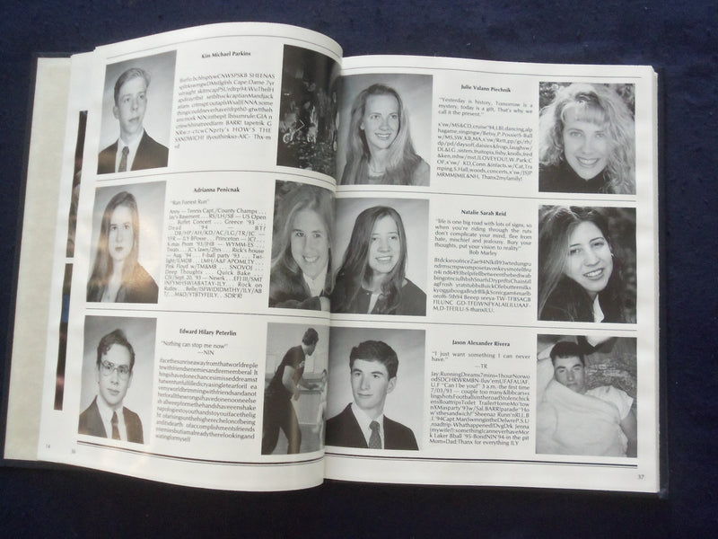 1995 LAKES MOUNTAIN LAKES HIGH SCHOOL YEARBOOK - MOUNTAIN LAKES, NJ - YB 1927H