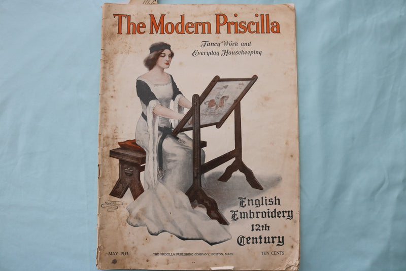 1913 MAY THE MODERN PRISCILLA MAGAZINE - COCA-COLA AD - K 3414