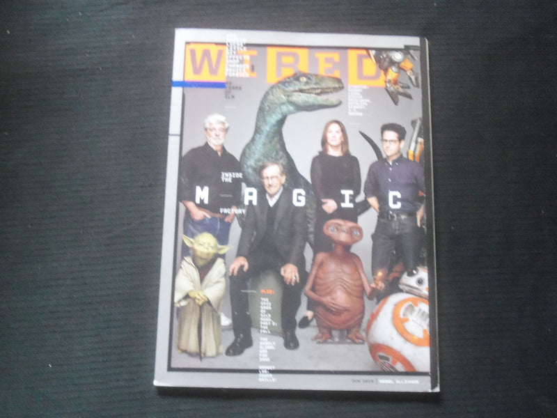 2015 JUNE WIRED MAGAZINE - LUCAS, SPEILBERG, KENNEDY & ABRAMS COVER - B 5338S