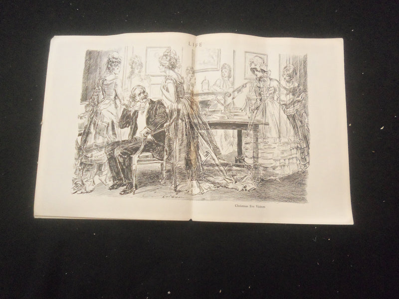 1915 DECEMBER 9 LIFE MAGAZINE - SPOOKS! - L 762J