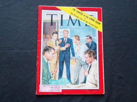 1959 OCTOBER 26 TIME MAGAZINE - TV'S PRIVATE EYES - T 1713