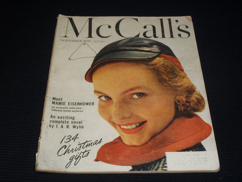 1950 NOVEMBER MCCALL'S MAGAZINE - MAMIE EISENHOWER FRONT COVER - E 1066