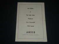 1956 JUNE 30 WHAT'S THE RUSH PROGRAM - ROBERT Q. LEWIS - BEA ARTHUR - J 4231