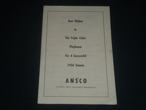 1956 JUNE 30 WHAT'S THE RUSH PROGRAM - ROBERT Q. LEWIS - BEA ARTHUR - J 4231
