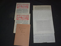 1960's-1970's VARIOUS WALKING NEWSLETTERS - LOT OF 28 - O 2681E
