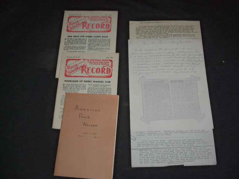 1960's-1970's VARIOUS WALKING NEWSLETTERS - LOT OF 28 - O 2681E